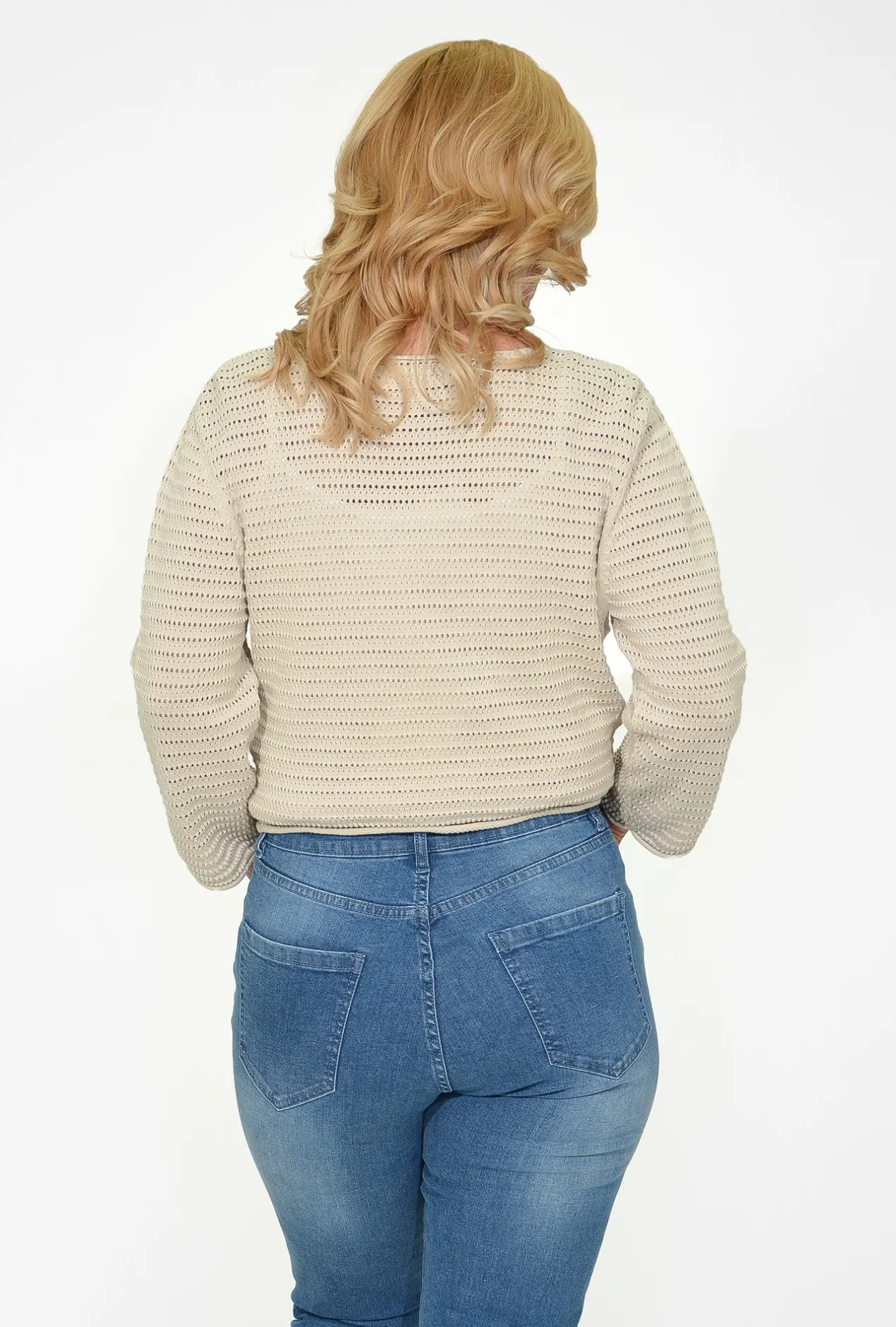 Orientique Alice Cotton Knit Wrap in- Cotton Tops | Cardigans & Jumpers