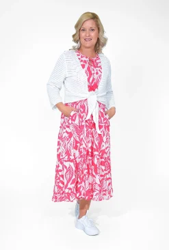 Orientique Alice Cotton Knit Wrap in- Cotton Tops | Knitwear Tops