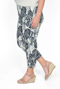 Orientique Angela Cotton 3/4 Capri Pants in-Women Womens Pants