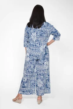 One Summer Avril Rayon Shirt & Pant Set in-Women Womens Pants | Short Sleeve Tops