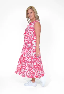 Orientique Brodie Organic Cotton Sleeveless Dress in- Sleeveless Dresses | Organic Cotton Clothing