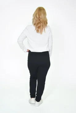 Orientique Catie Sweat Pant in Black-Women Womens Pants