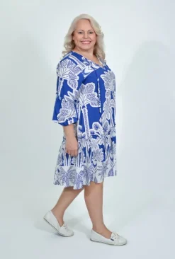 Dreamcatcher Jemima Frill Sleeve Boho Dress in- Long Sleeved Dresses | Knee Length Dresses