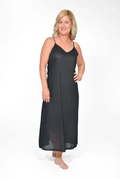 Orientique Maxi Cotton Dress Slip in- Slip Dresses