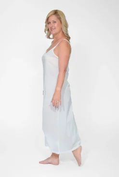 Orientique Maxi Cotton Dress Slip in- Slip Dresses