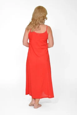 Orientique Maxi Cotton Dress Slip in- Slip Dresses