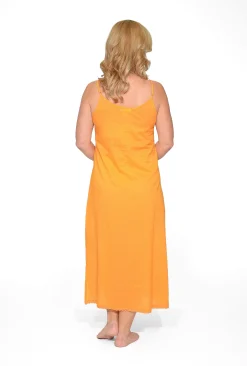 Orientique Maxi Cotton Dress Slip in- Slip Dresses