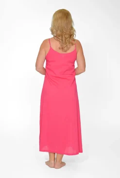 Orientique Maxi Cotton Dress Slip in- Slip Dresses