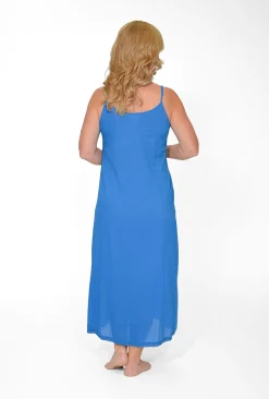 Orientique Maxi Cotton Dress Slip in- Slip Dresses