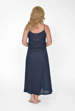 Orientique Maxi Cotton Dress Slip in- Slip Dresses