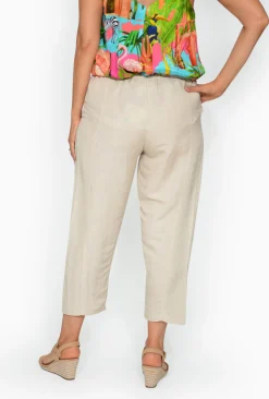 Escape Mel Linen Rayon Blend Pant in-Women Womens Pants