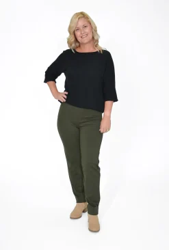 Orientique Petra Slim Ponty Pant in-Women Womens Pants