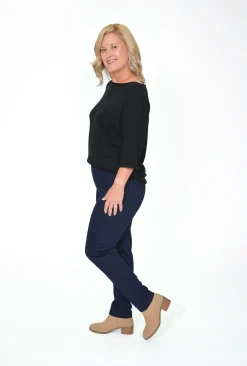 Orientique Petra Slim Ponty Pant in-Women Womens Pants