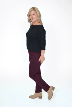 Orientique Petra Slim Ponty Pant in-Women Womens Pants