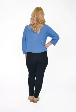 Orientique Petra Slim Ponty Pant in-Women Womens Pants