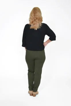 Orientique Petra Slim Ponty Pant in-Women Womens Pants