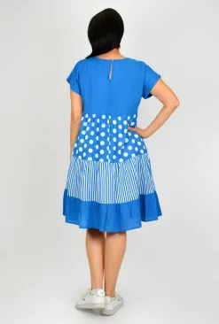 One Summer Rachel Short Sleeve Smock Dress in- Above Knee Dresses | Knee Length Dresses