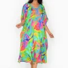 Escape Rihanna Rayon Kaftan in- Long Dresses | Sleeved Dress