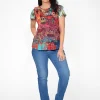 Orientique Romy Cotton Cotton Essential Tee in- Cotton Tops | Organic Cotton Clothing