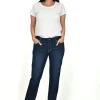 Orientique Sarah Wide Leg Jeans in-Women Cotton Pants | Womens Pants