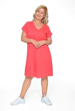 One Summer Tessa Cotton Short Sleeve Dress in- Short Sleeved Dresses | Cotton Dresses