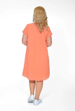 One Summer Tessa Cotton Short Sleeve Dress in- Short Sleeved Dresses | Cotton Dresses