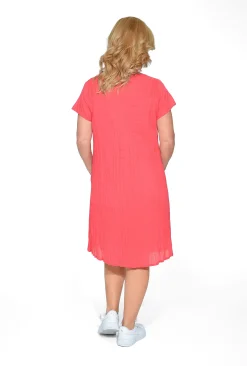 One Summer Tessa Cotton Short Sleeve Dress in- Short Sleeved Dresses | Cotton Dresses